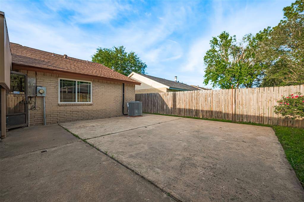 Extended patio