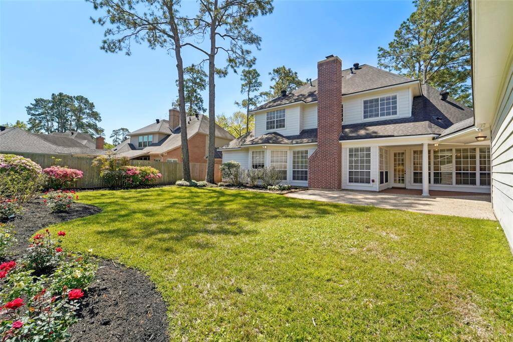 Large backyard!