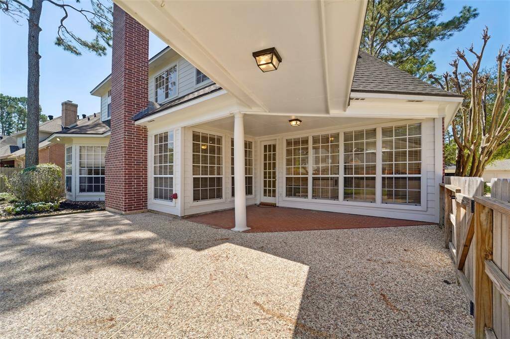 Back patio