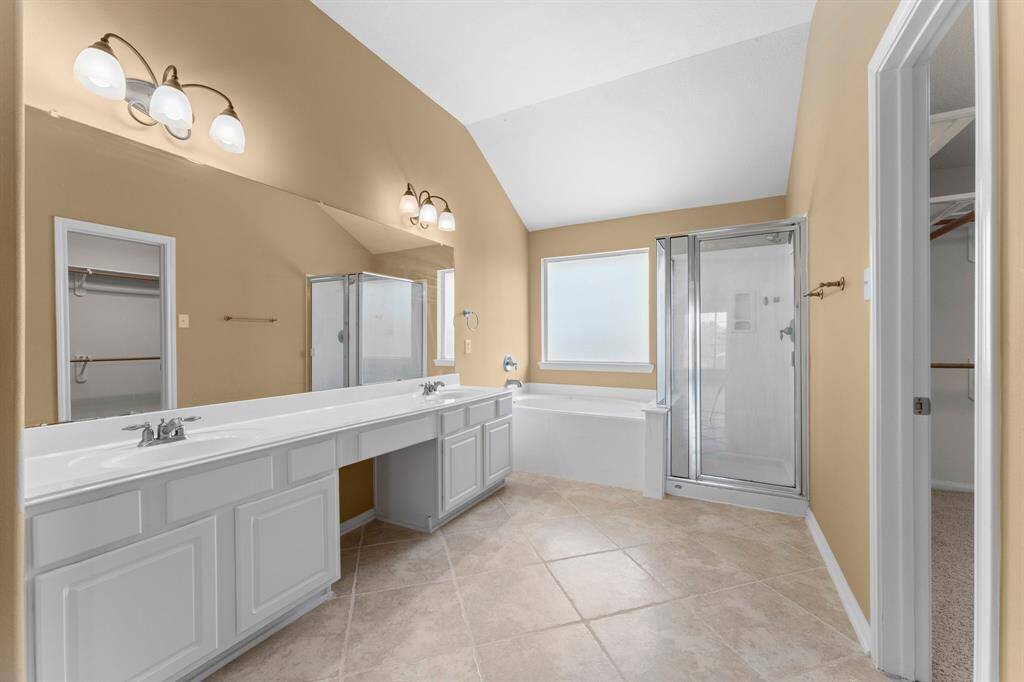 Spa-like primary bathroom