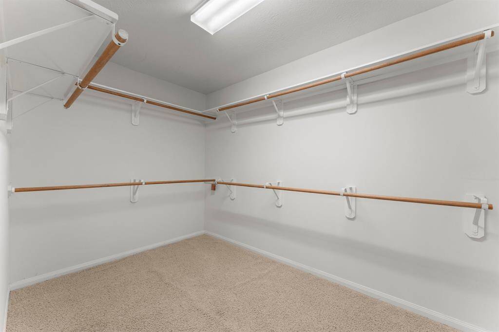 Large primary walk-in closet