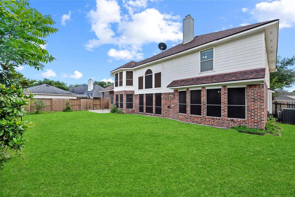 Plenty of room for a pool, playset, garden, etc... Grass has been digitally enhanced to show potential.