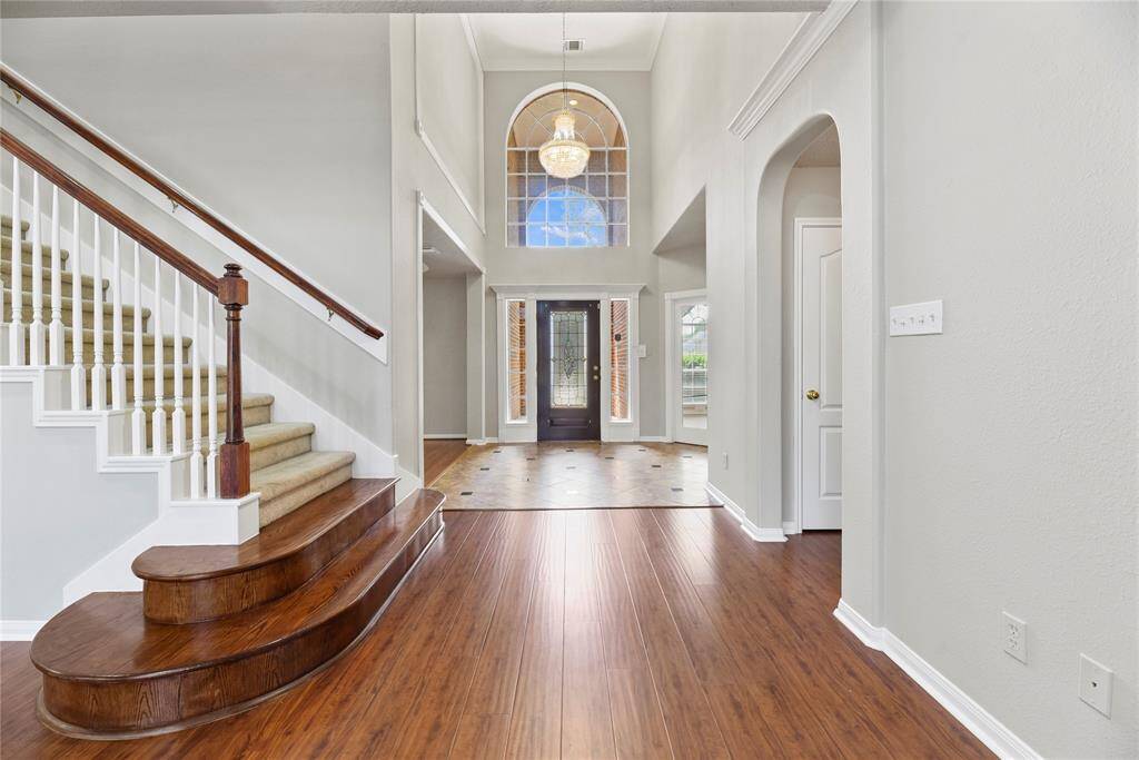 Another view of the front entry.