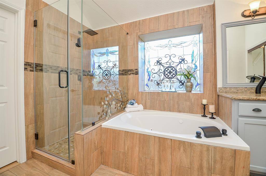 Rejuvenate in your primary bathroom
