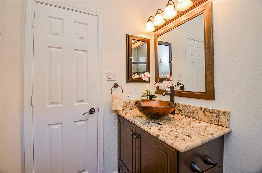 First floor full bathroom