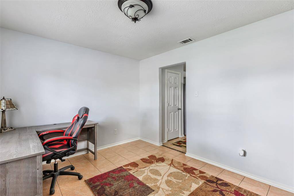 Dining room opens to kitchen