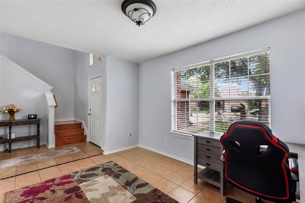 Another view of the dining room or office facing the front of the home