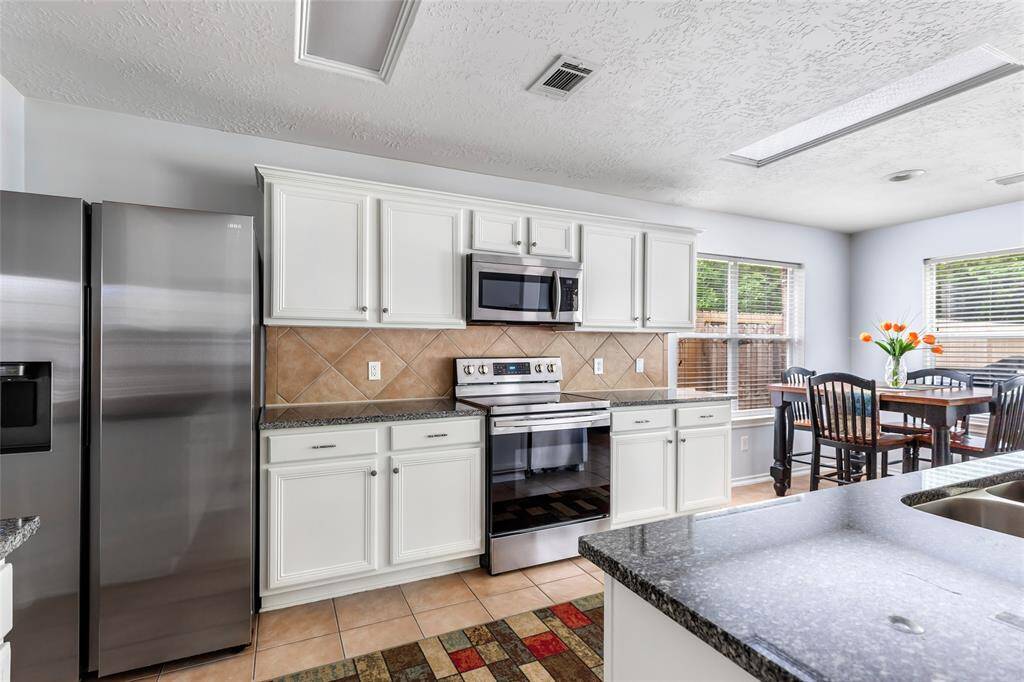 Plenty of cabinets and counter space
