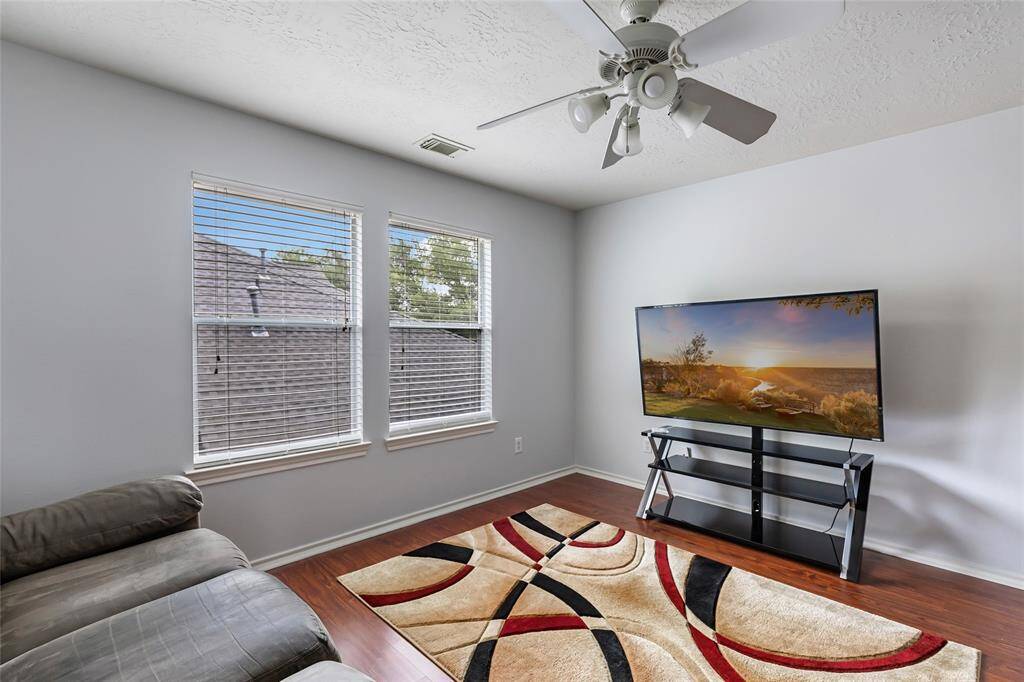 Upstairs game room