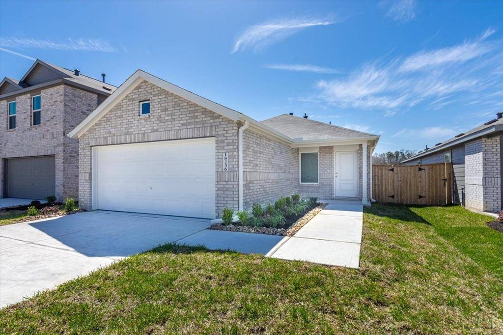 Welcome to this beautiful newly built home! This charming one-story house features an attached 2-car garage with ample storage space, offering both convenience and functionality.