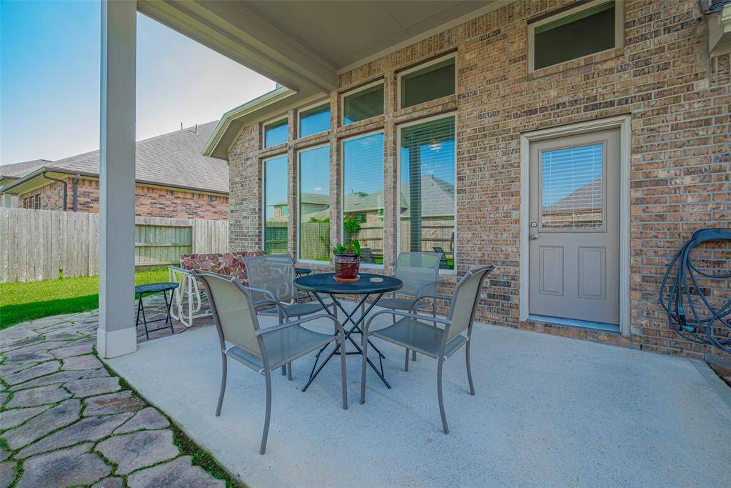 Back patio