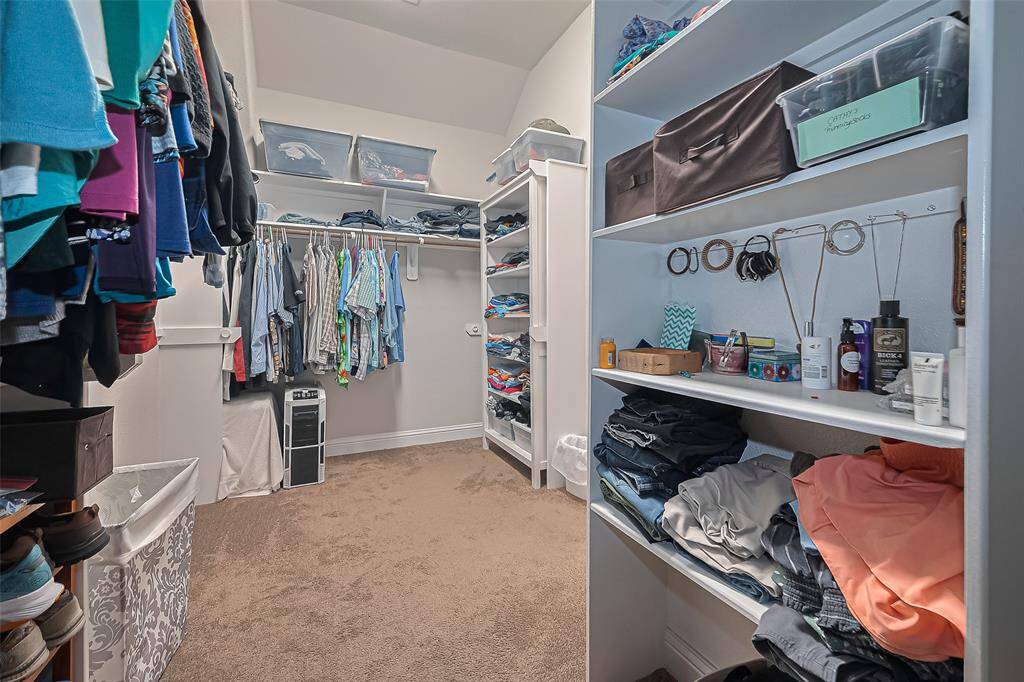 Plenty of storage space