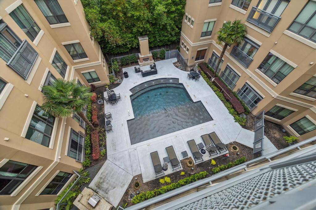 Deck View of Pool Area