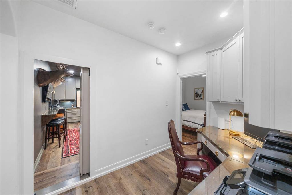 Views into the hidden man cave.