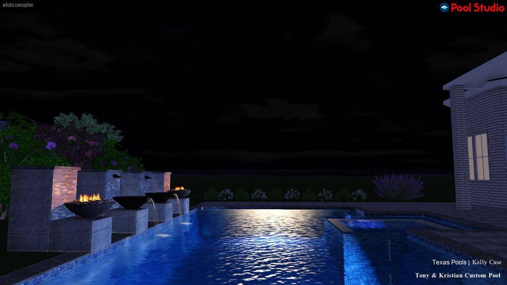 Pool rendering