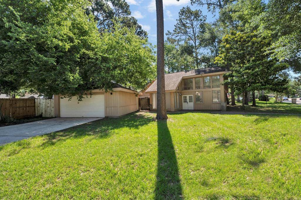 Garage and Driveway entrance