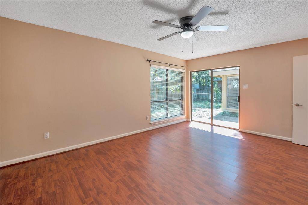 Primary Bedroom open to Patio Space