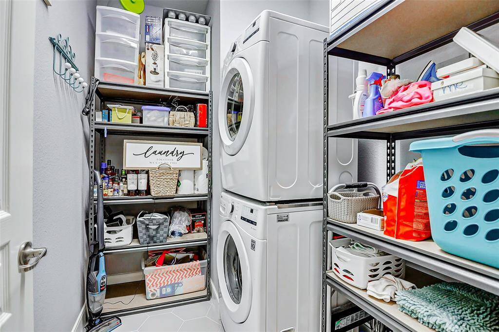 Utility Room Space located by the garage.