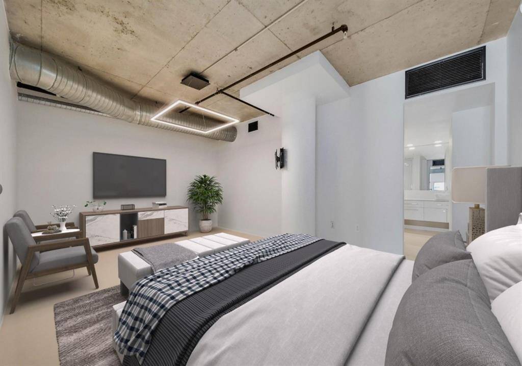 View of bedroom #2. Virtually staged.