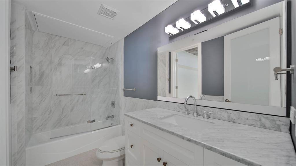 View of bathroom #2.