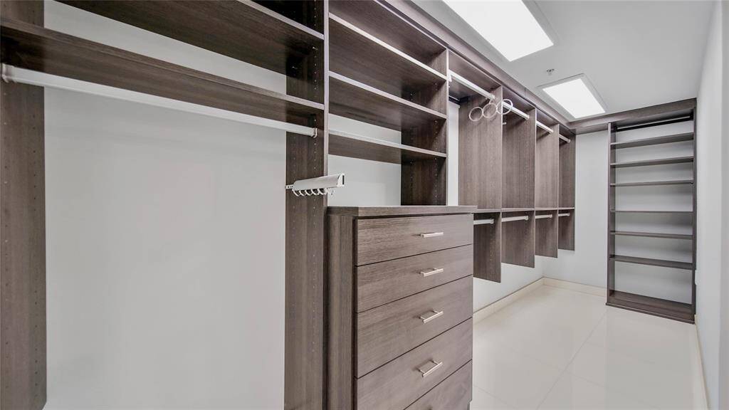 View of closet.