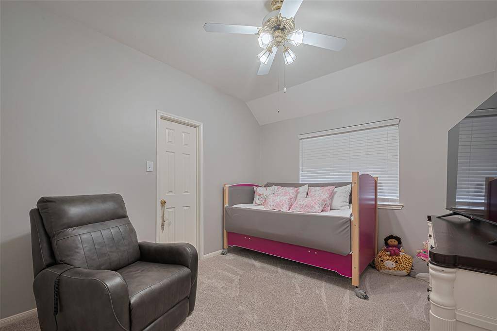 Second bedroom with beautiful carpet and ample closet space
