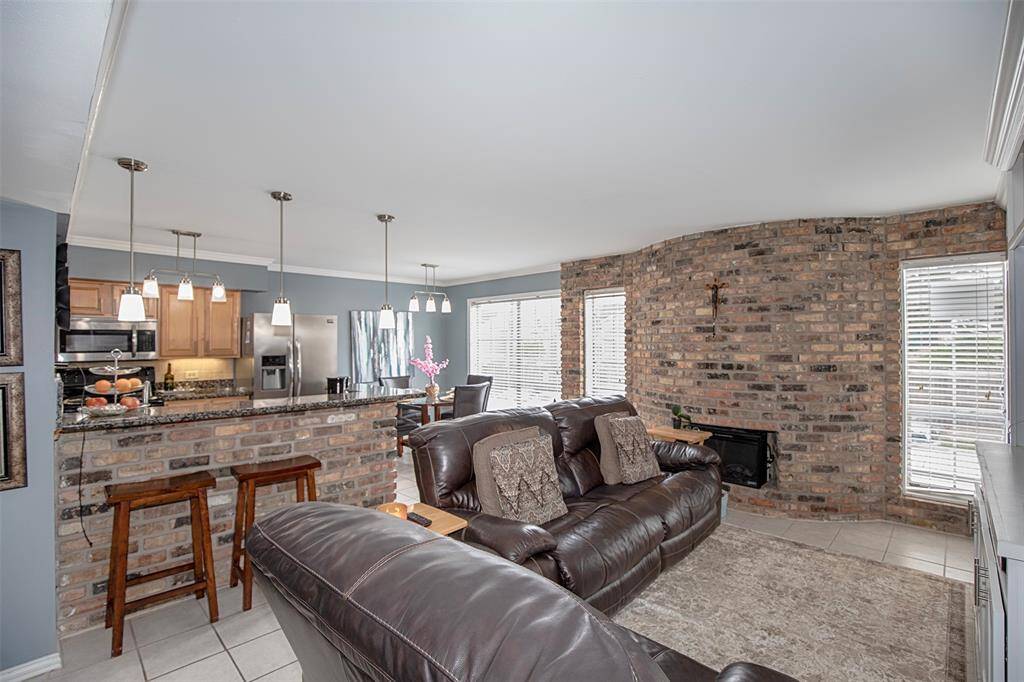 The formal living room that is designed for comfort or entertaining.