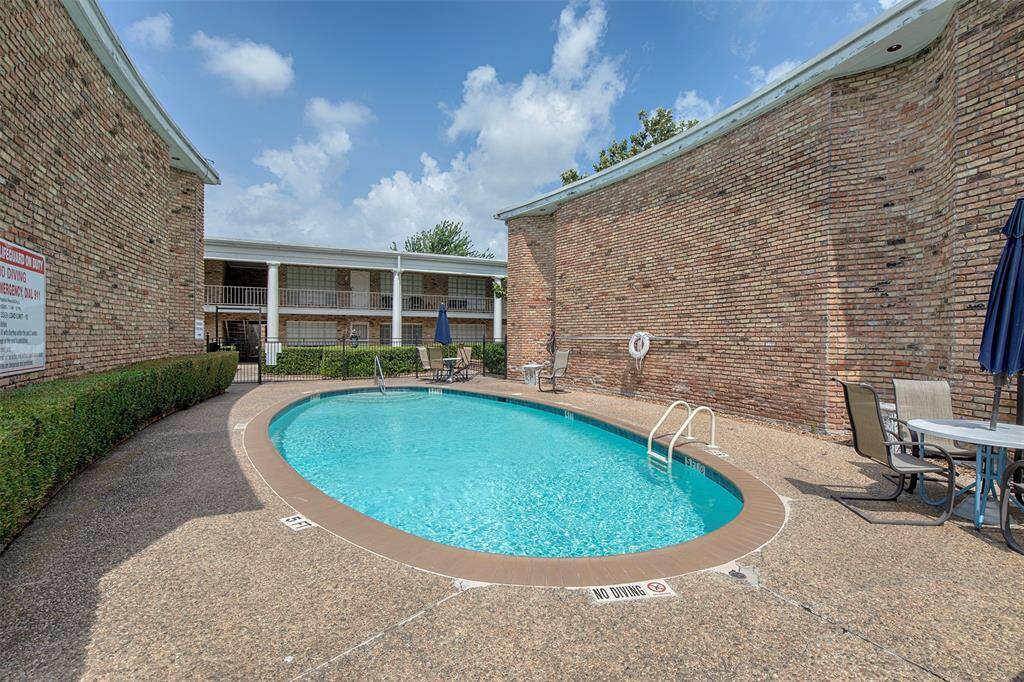 The pool is the perfect place to cool off on those hot summer days.