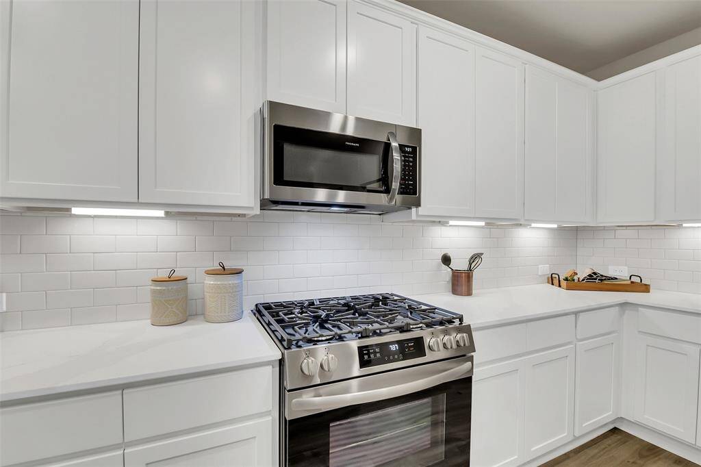 Clean look in the kitchen