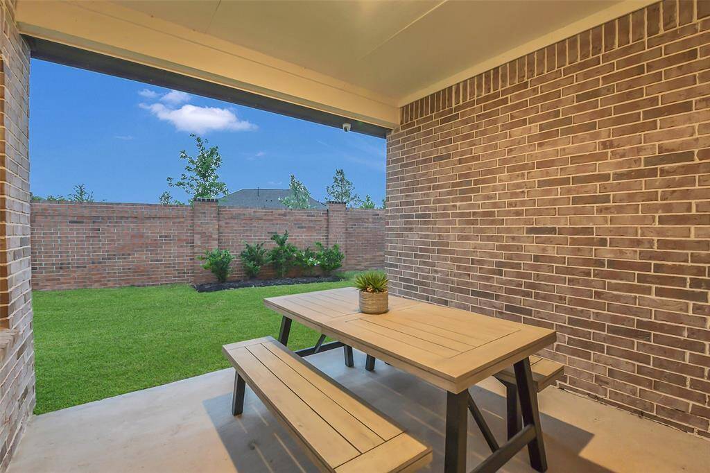 Outside to your patio and backyard :)