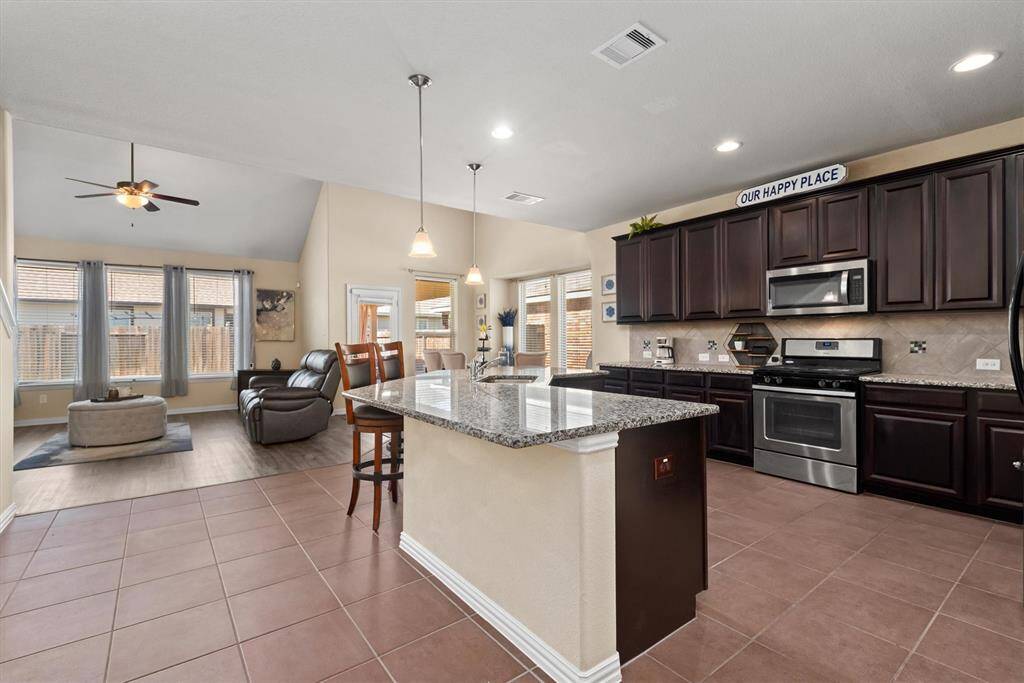 Open Floor concept. Plenty of space to entertain.