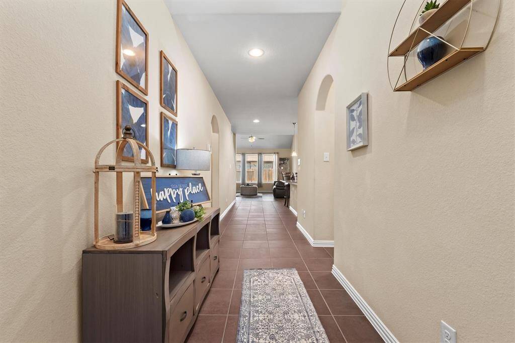 Entry way. Have fun with your decorating ideas to welcome all guest.