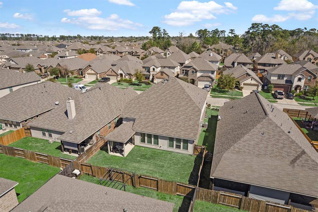 Large yard.