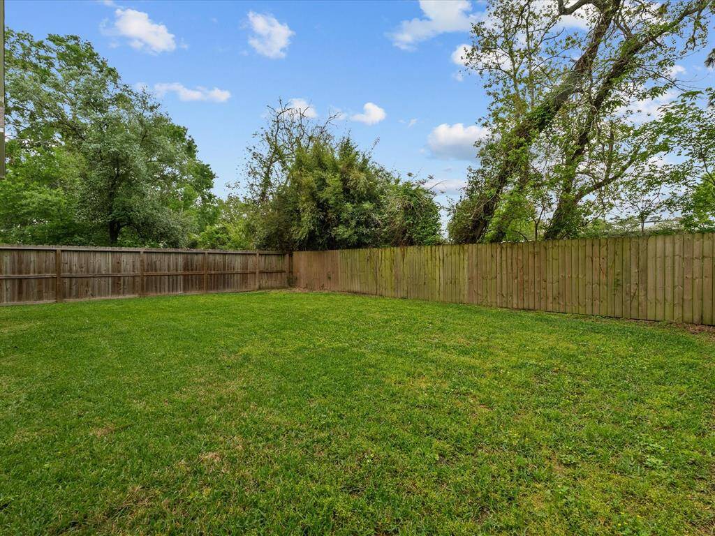 Pets, football, build a pool, you name it in the backyard!