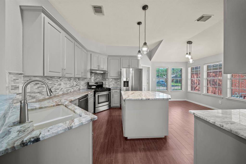 Open Kitchen. View from Family Room