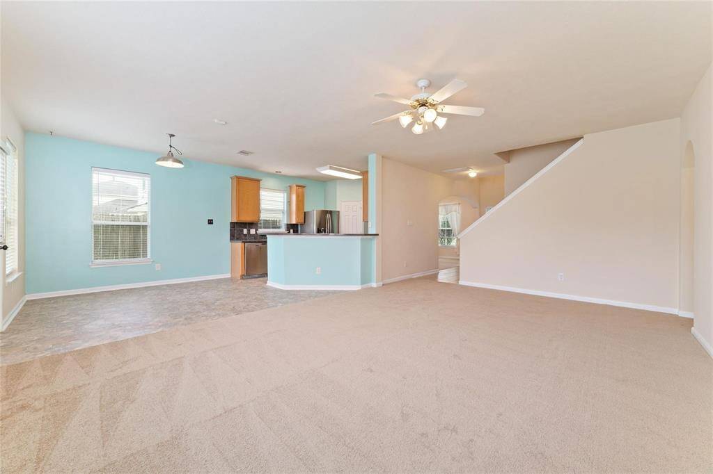 View of Living Room, Breakfast, & Kitchen