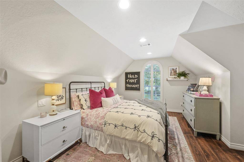 Upstairs suite with living area and en suite bathroom