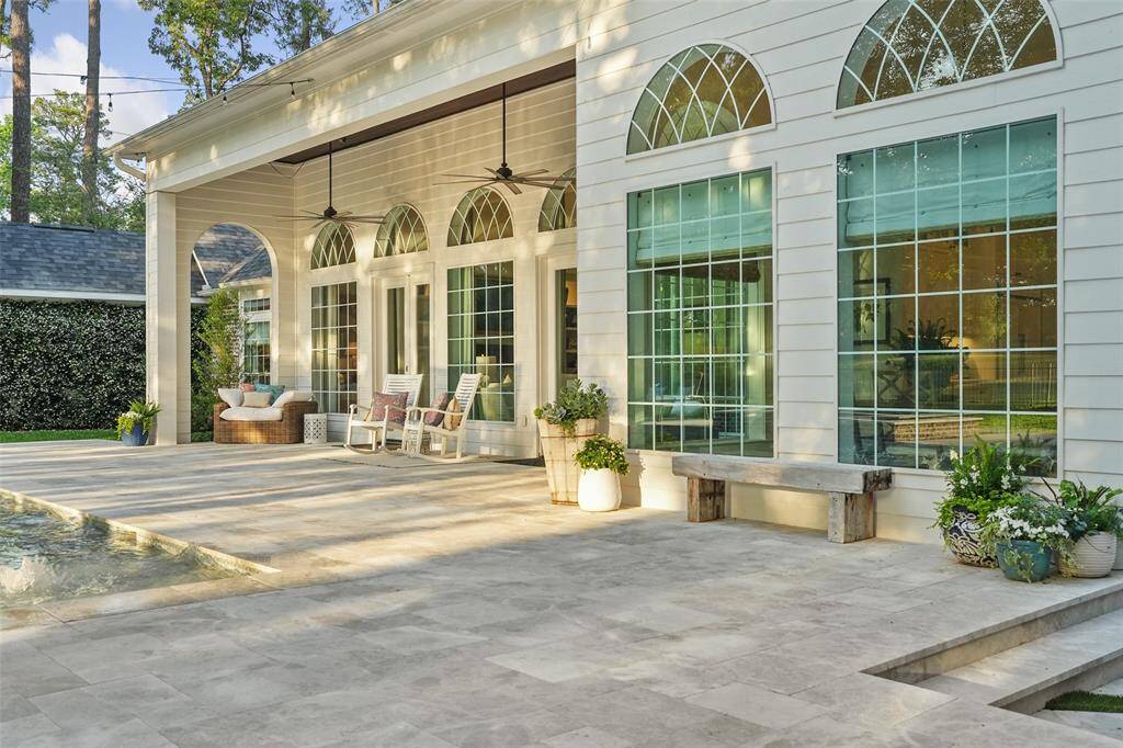 Back patio