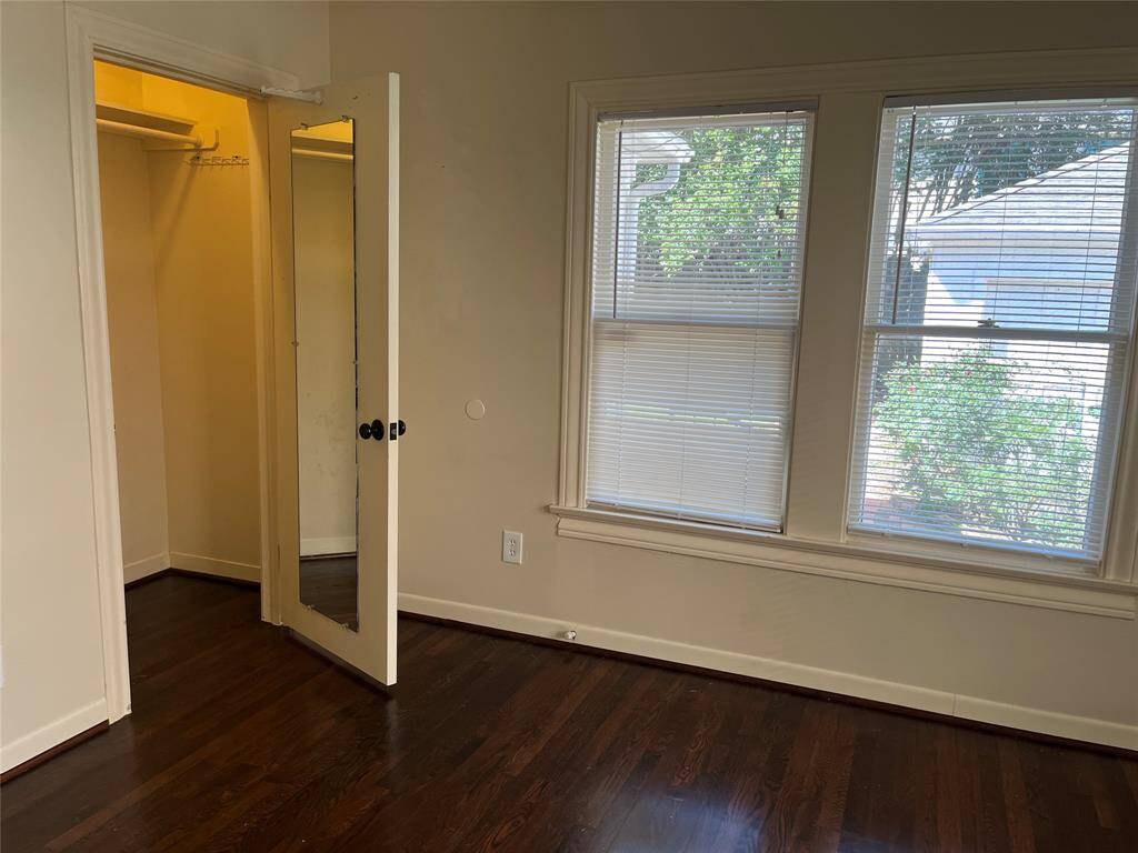 View out the north window in Primary Bedroom