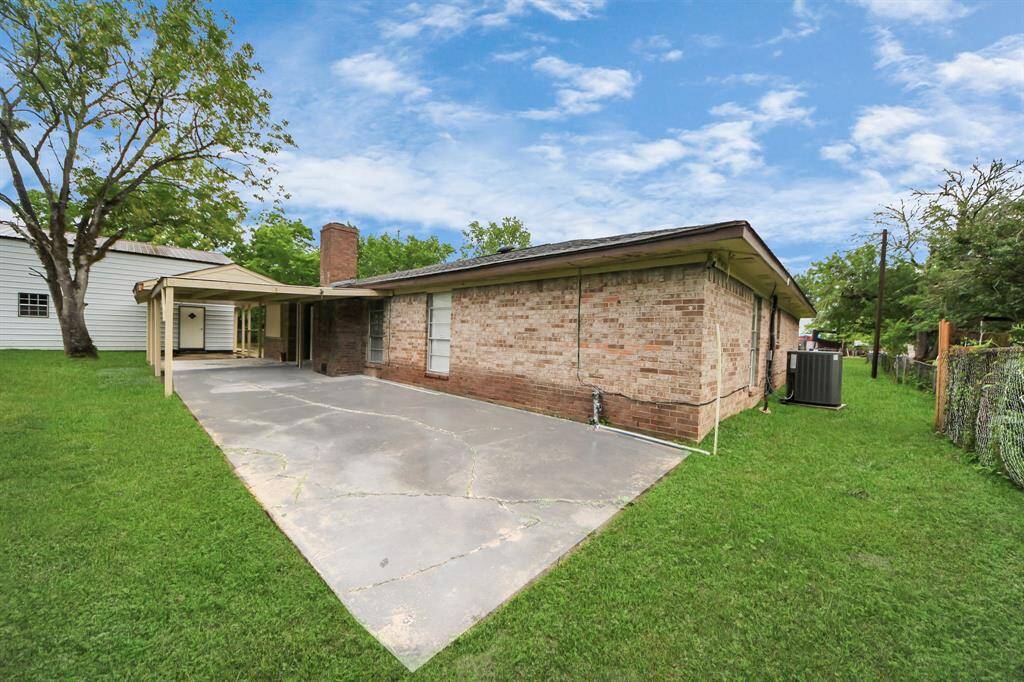Make this back patio your own!