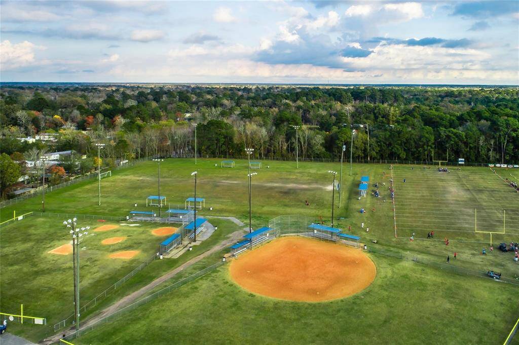 Sports fields for outdoor recreation