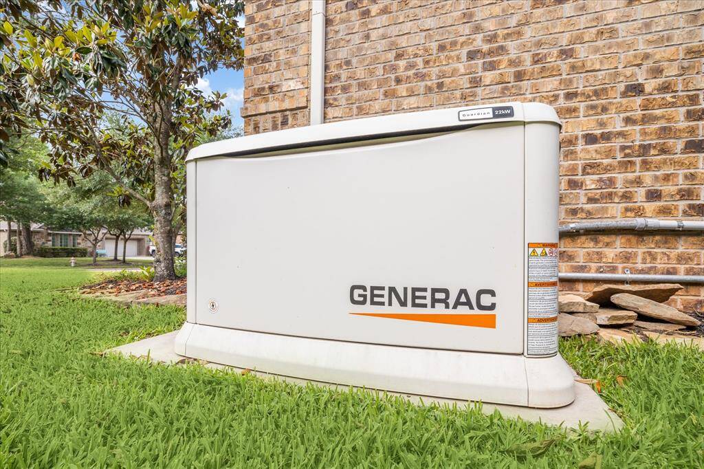 And here is the whole home 22KW Generac generator.
