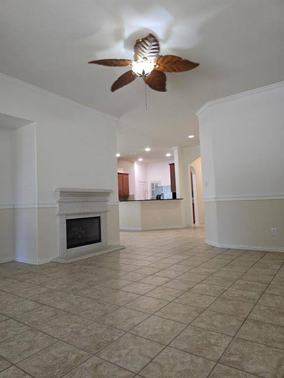 Living room entering from the back.