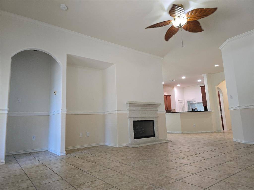 Living room entering from the back.