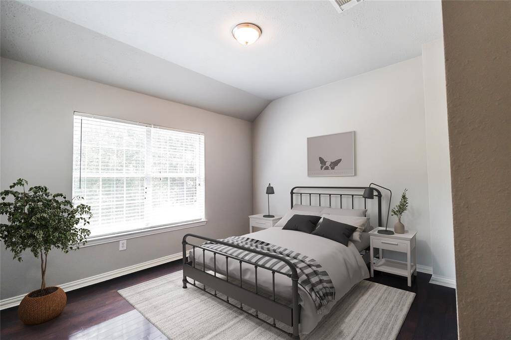 Virtual stage bedroom