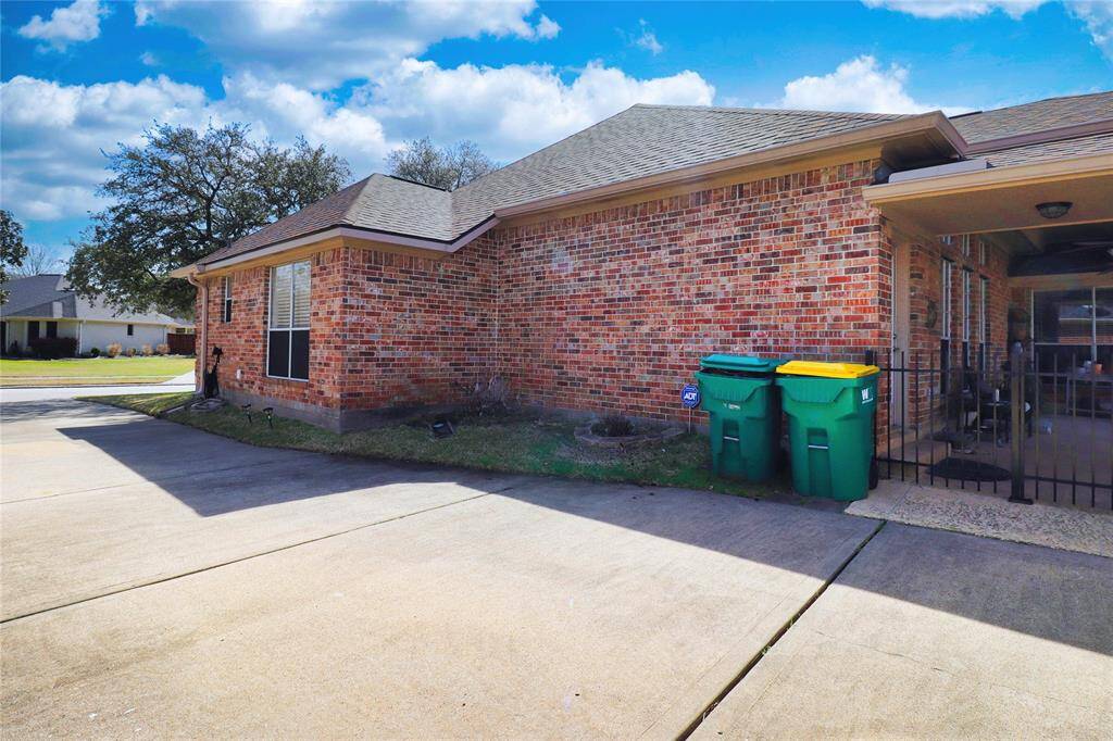Side of house