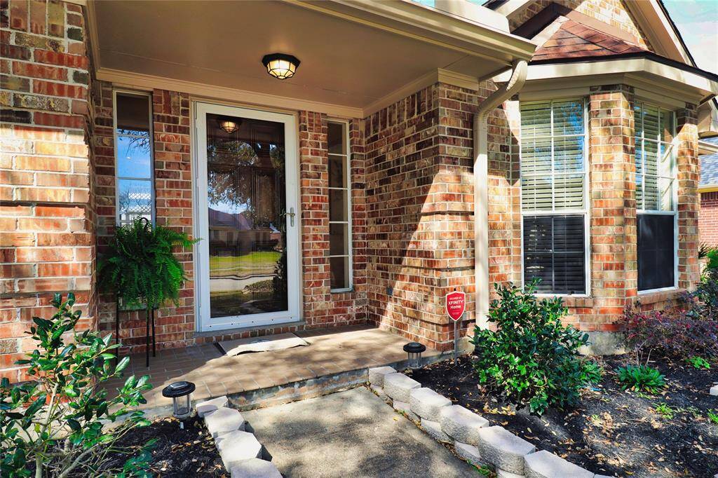 Front covered porch