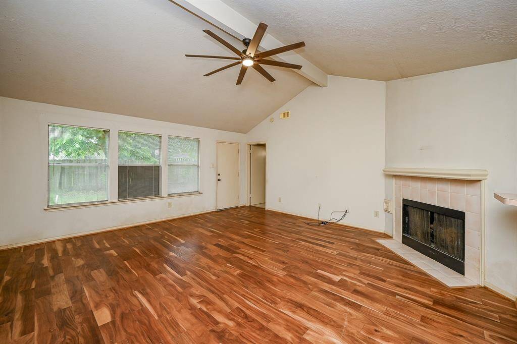 There is a fireplace in the Family Room and it is HUGE!