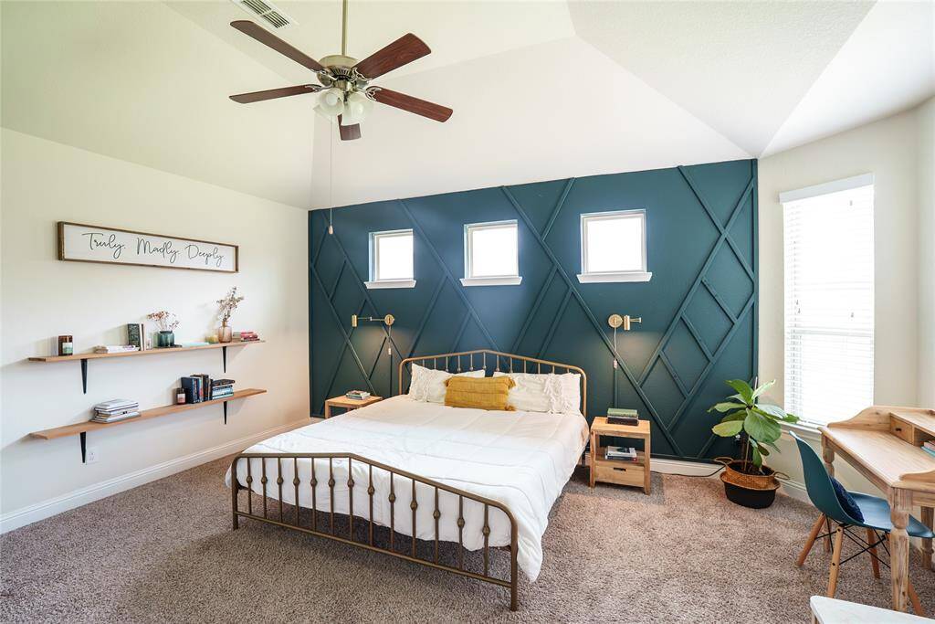 Primary bathroom with 2 separate closets