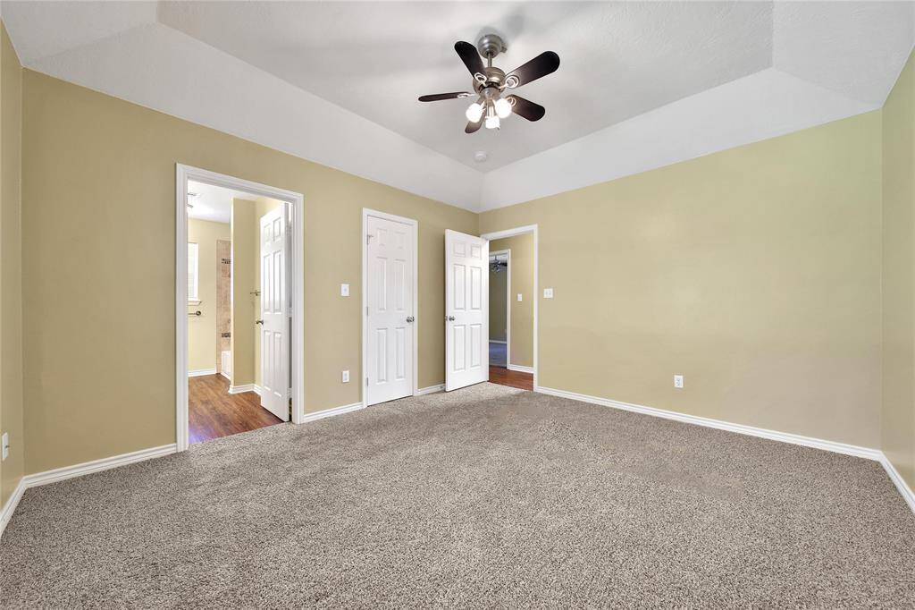 Primary Bedroom with ensuite and walk in closet.